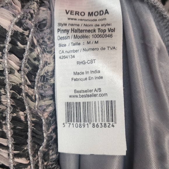 Vero Moda (M) Sleeveless Blouse - Picture 4 of 4